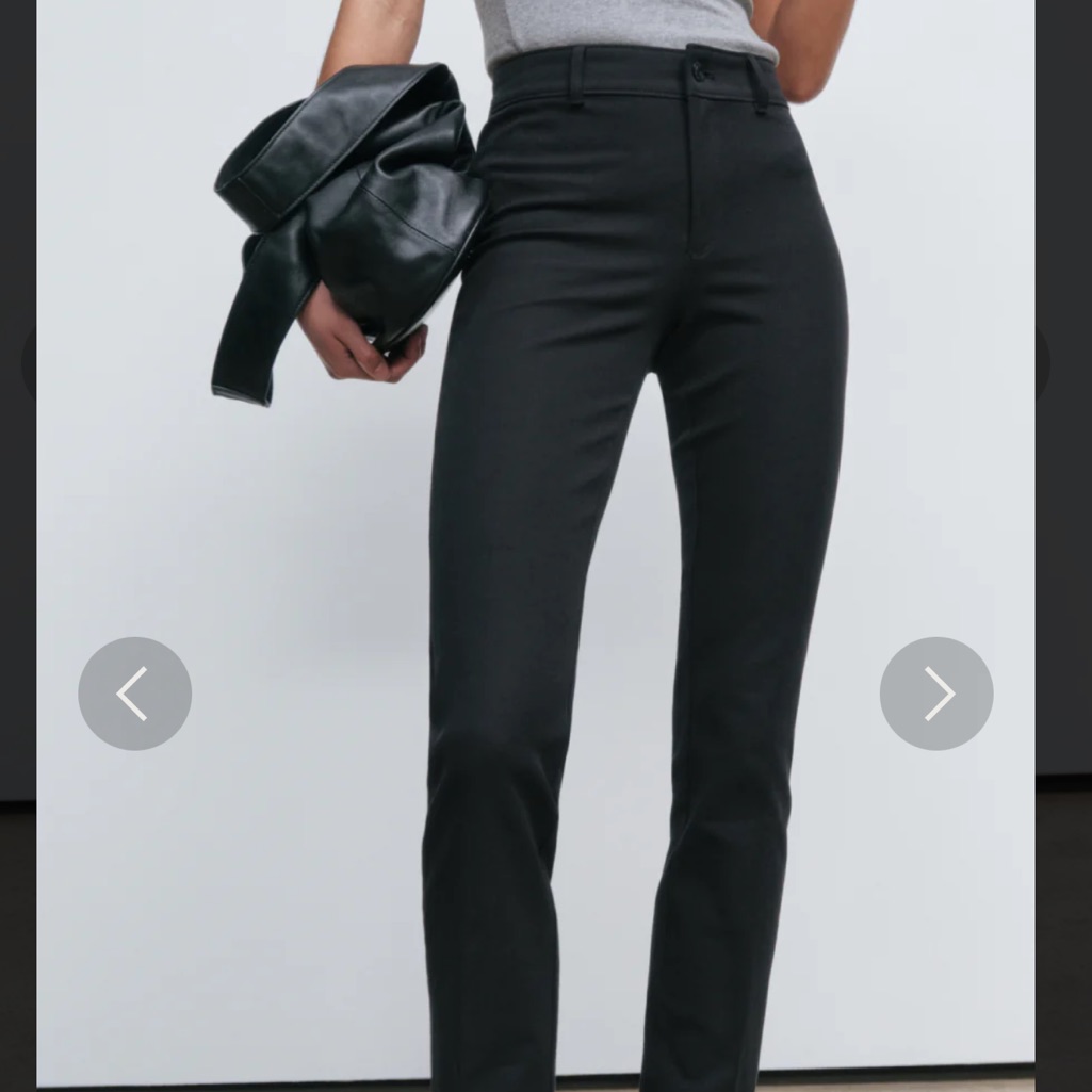 Ayr Black Ankle Pants